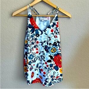 Loft V-neck Strappy Blouse